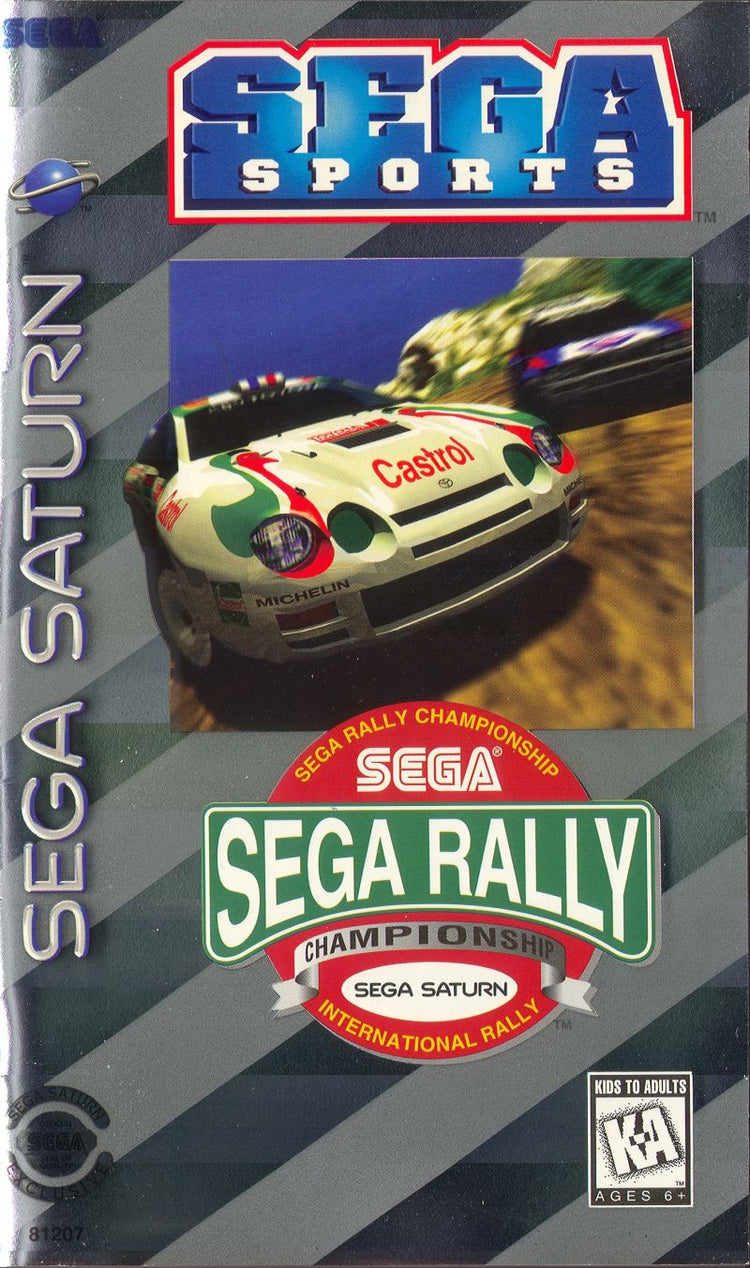 Sega Rally Championship - Sega Saturn Game