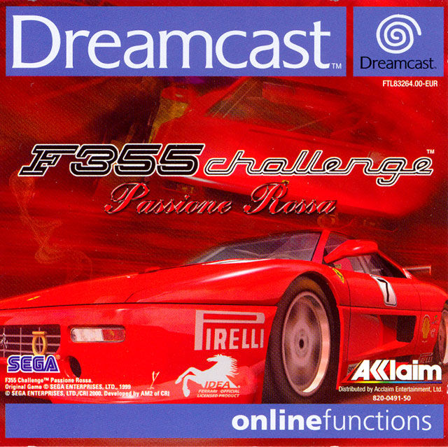 F355 Challenge - Sega Dreamcast Game