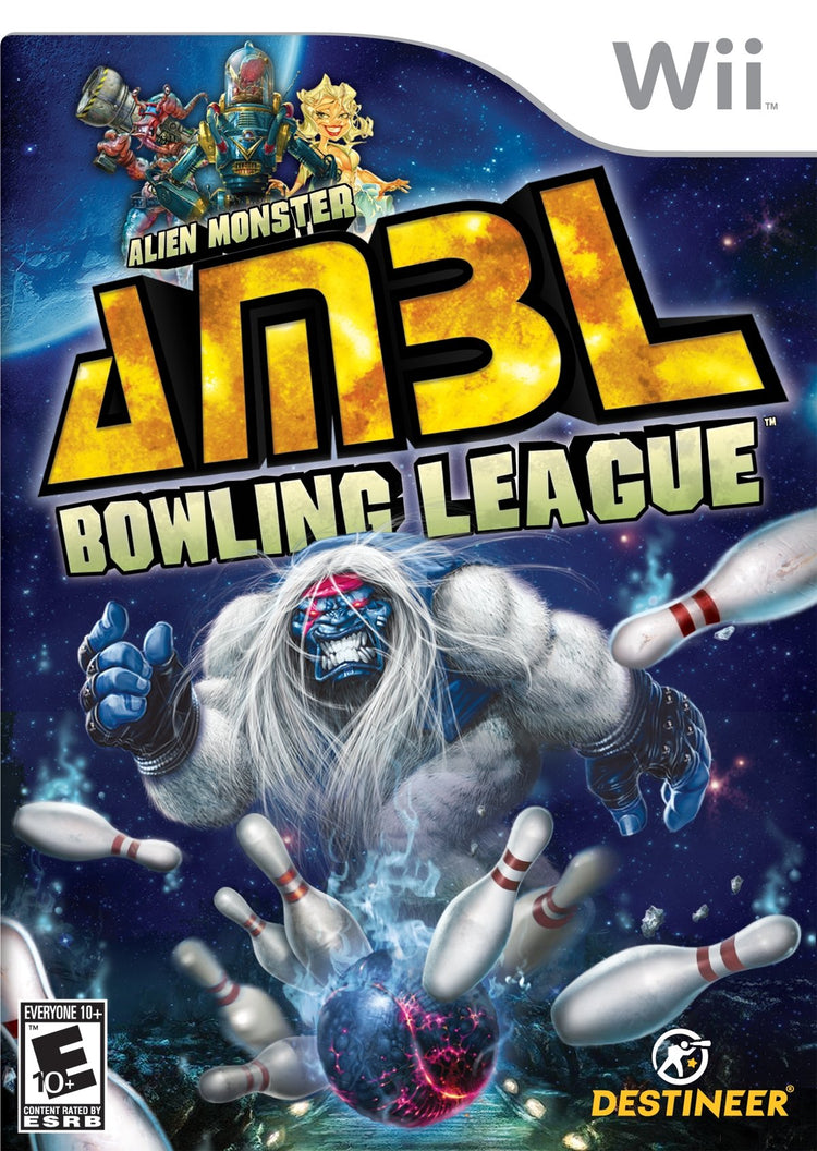 Alien Monster Bowling League - Wii Game