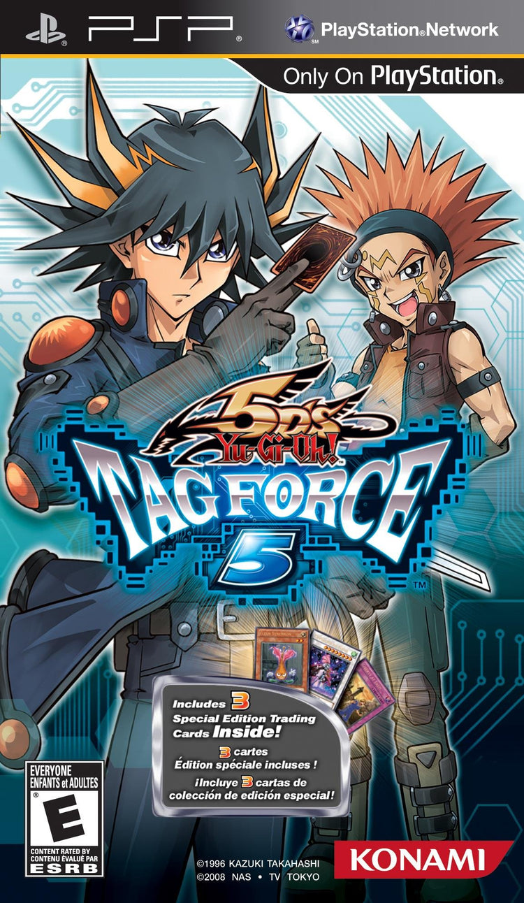 Yu-Gi-Oh 5D's Tag Force 5 - PSP Game