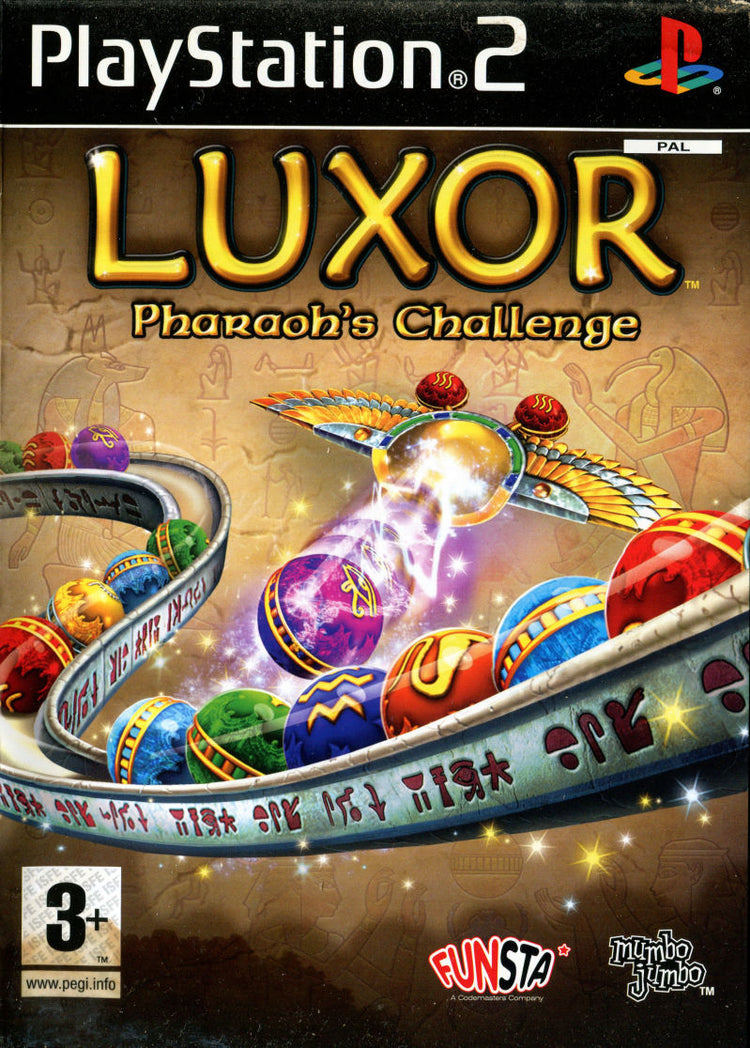 Luxor Pharaoh's Challenge - PS2 Game