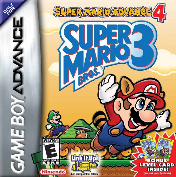 Super Mario Advance 4: Super Mario Bros. 3 - GBA Game