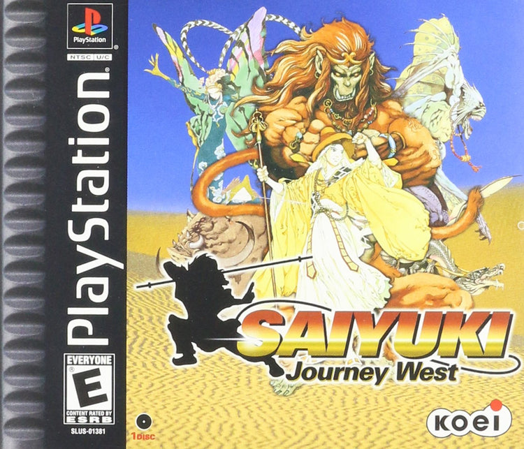 Saiyuki Journey West - PS1 Game