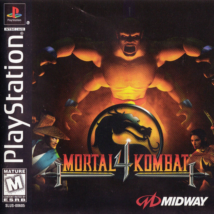 Mortal Kombat 4 - PS1 Game