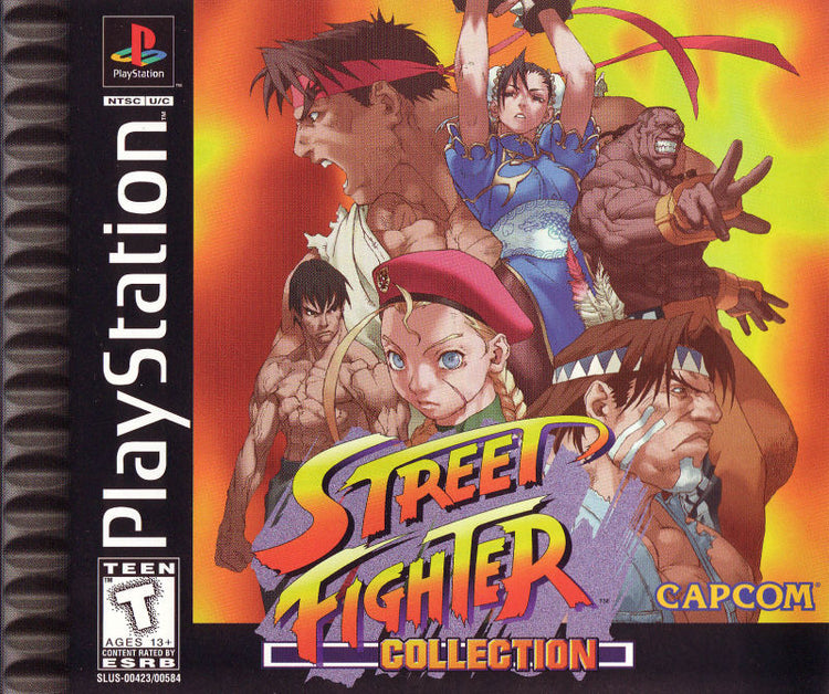 Street Fighter Collection - PS1 Game