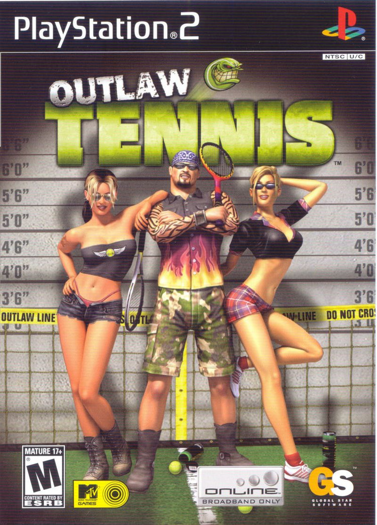 Outlaw Tennis - PS2 Game
