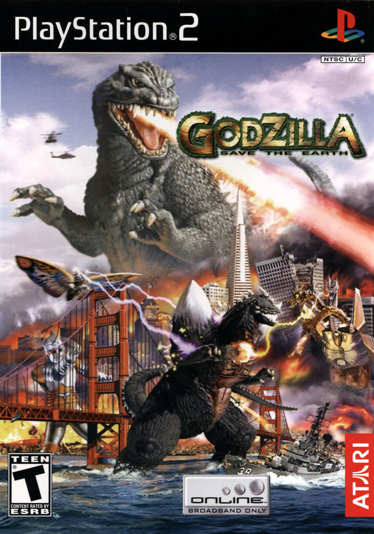 Godzilla Save the Earth - PS2 Game