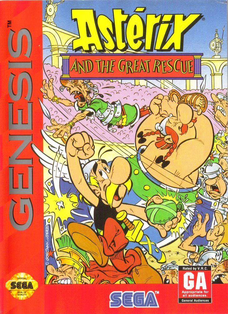 Asterix and the Great Rescue - Sega Genesis Game