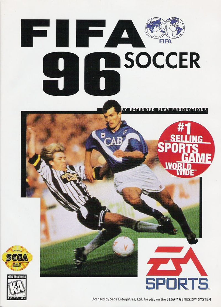 FIFA 96 - Sega Genesis Game
