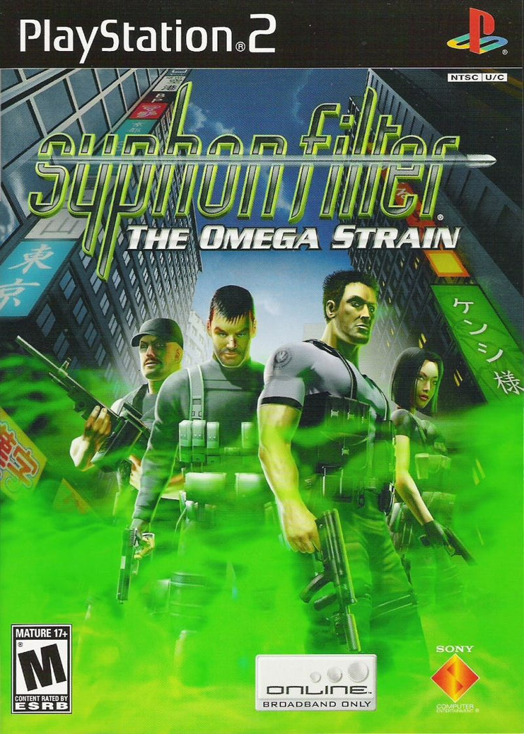 Syphon Filter Omega Strain - PS2 Game