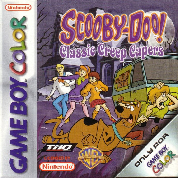 Scooby Doo Classic Creep Capers - Gameboy Color Game