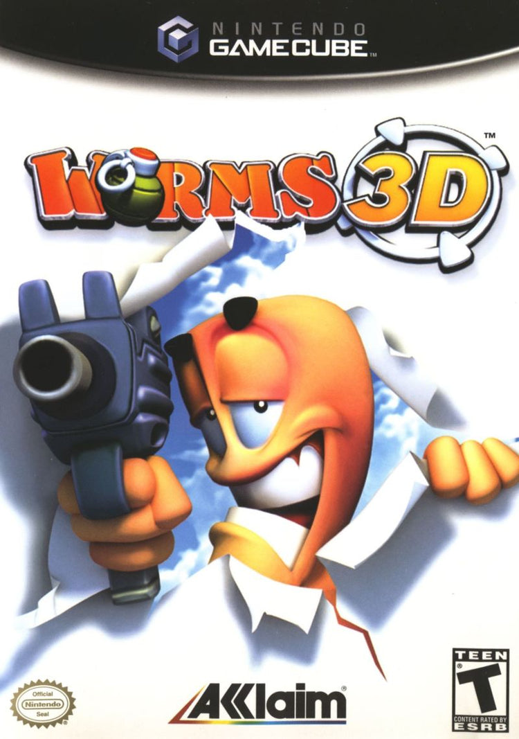Worms 3D - Gamecube Game