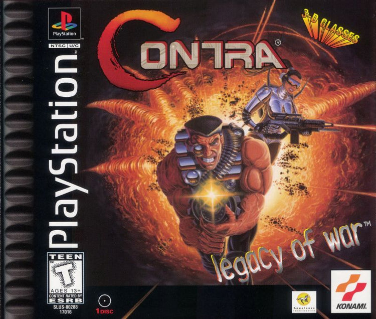 Contra Legacy of War - PS1 Game