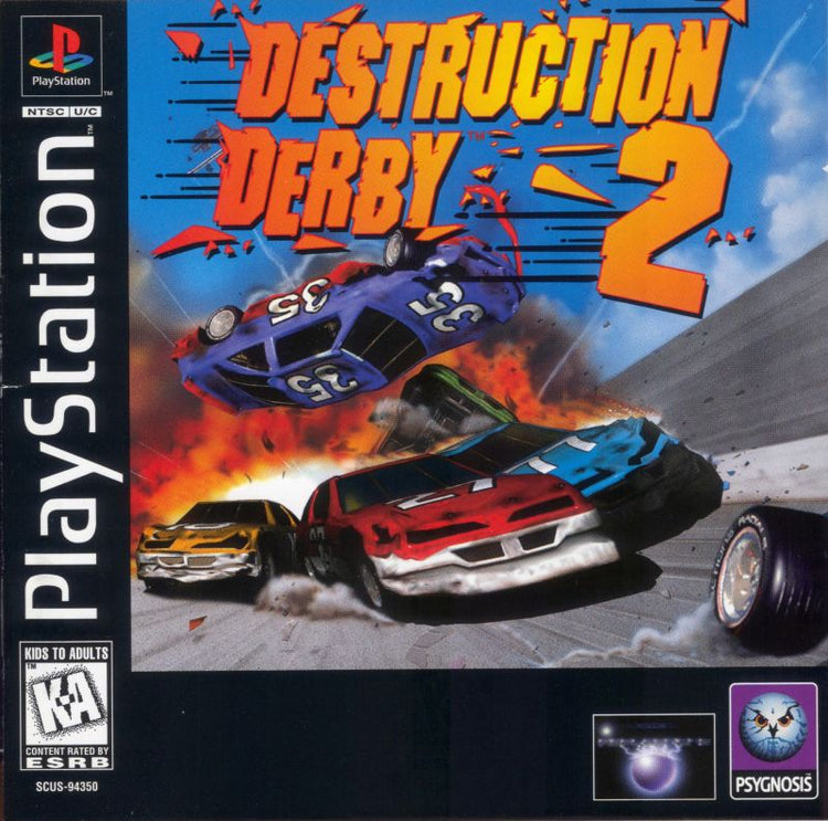 Destruction Derby 2 - PS1 Game