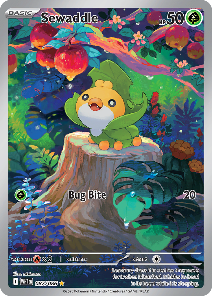 Sewaddle (87/86) - White Flare
