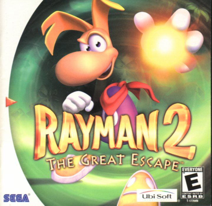 Rayman 2 The Great Escape - Sega Dreamcast Game