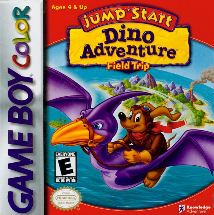 JumpStart Dino Adventure Field Trip - Gameboy Color Game