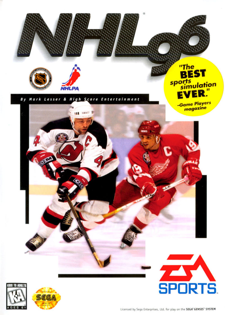 NHL 96 - Sega Genesis Game
