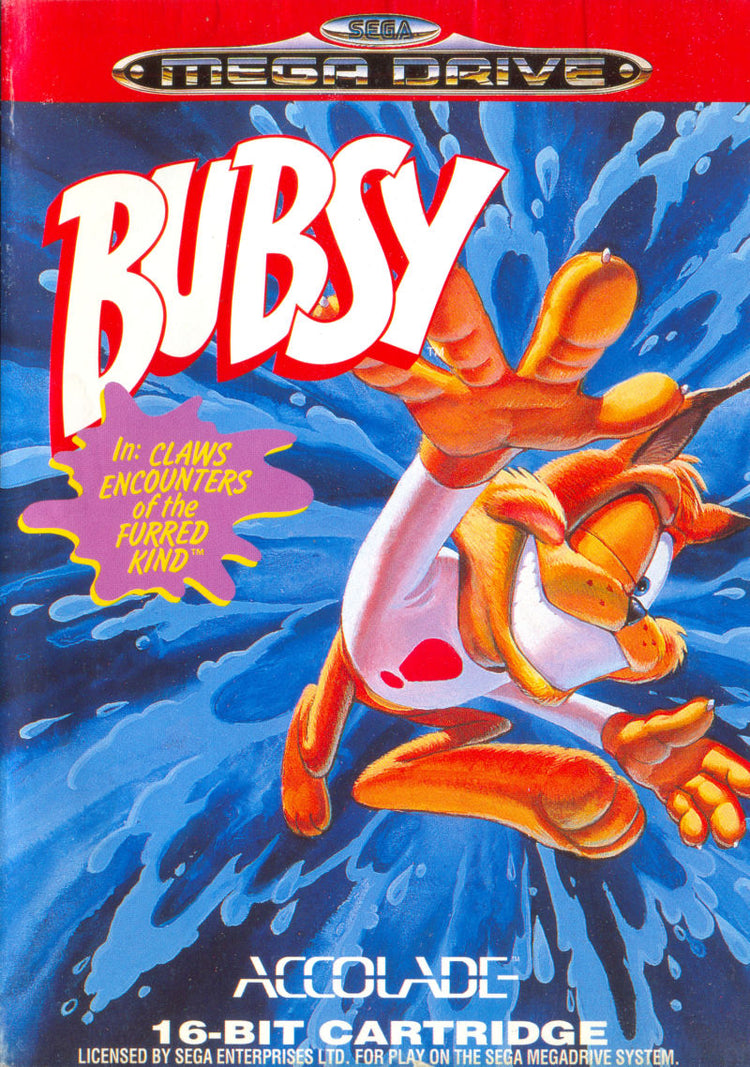 Bubsy - Sega Genesis Game