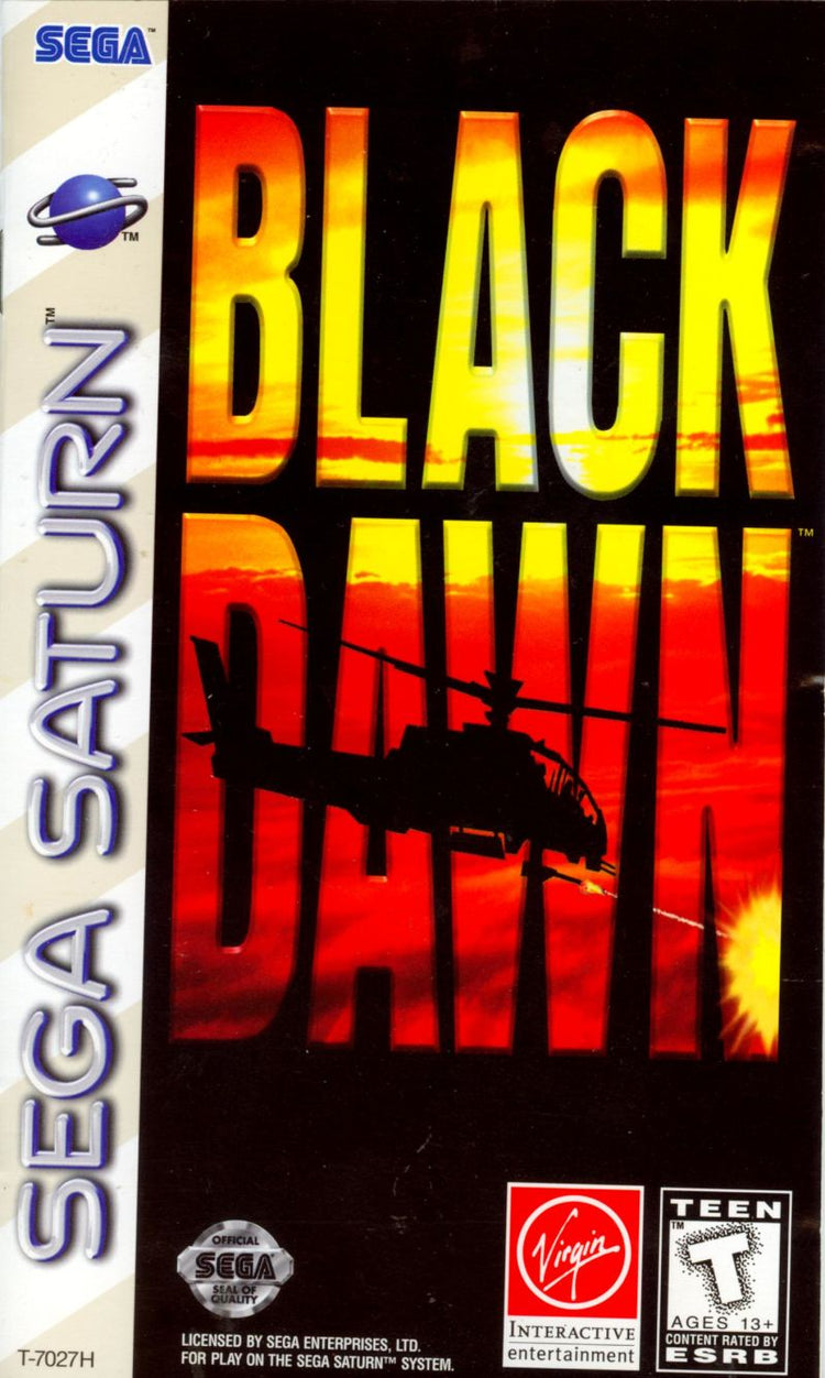 Black Dawn - Sega Saturn Game