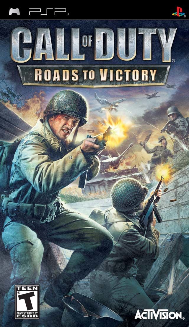 Call of Duty Roads to Victory - PSP Game