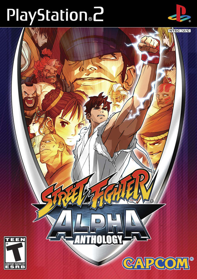 Street Fighter Alpha Anthology - PS2 Game