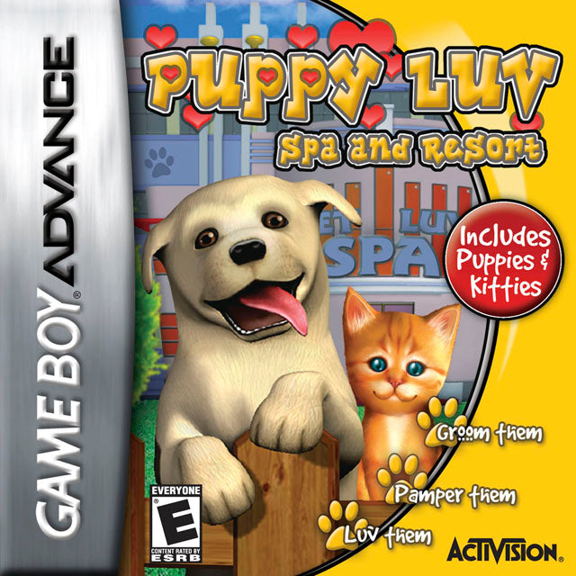 Puppy Luv Spa and Resort - GBA Game