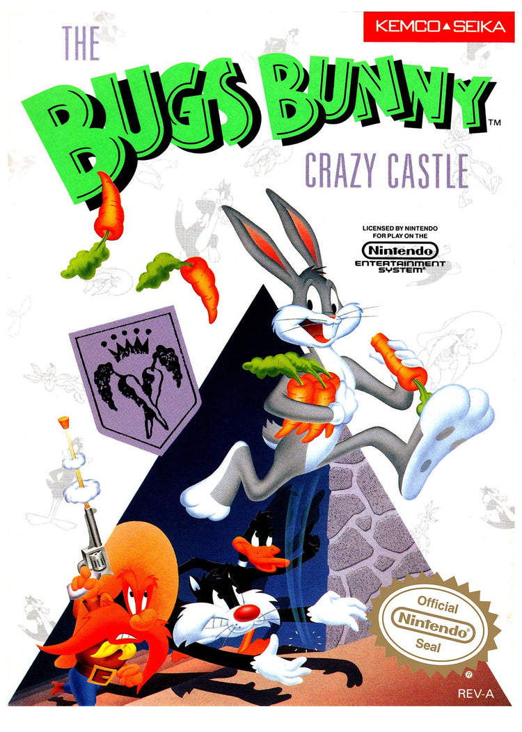 Bugs Bunny Crazy Castle - NES Game