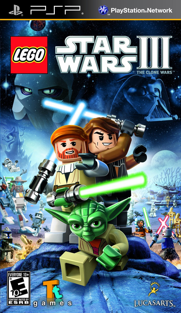 LEGO Star Wars III: The Clone Wars - PSP Game