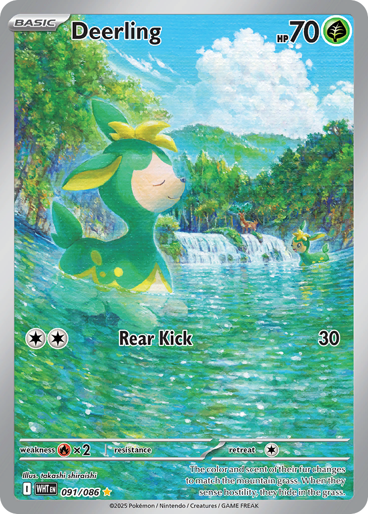 Deerling (91/86) - White Flare
