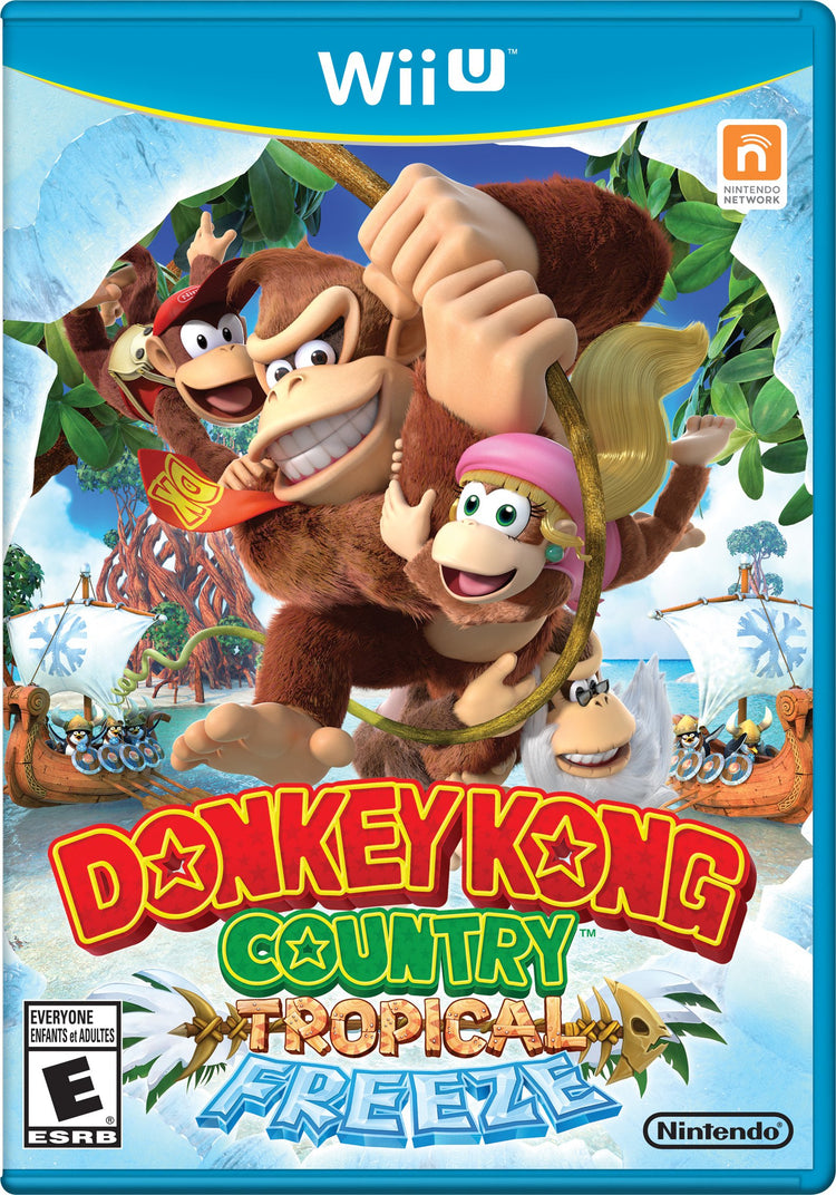 Donkey Kong Country: Tropical Freeze - Wii U Game