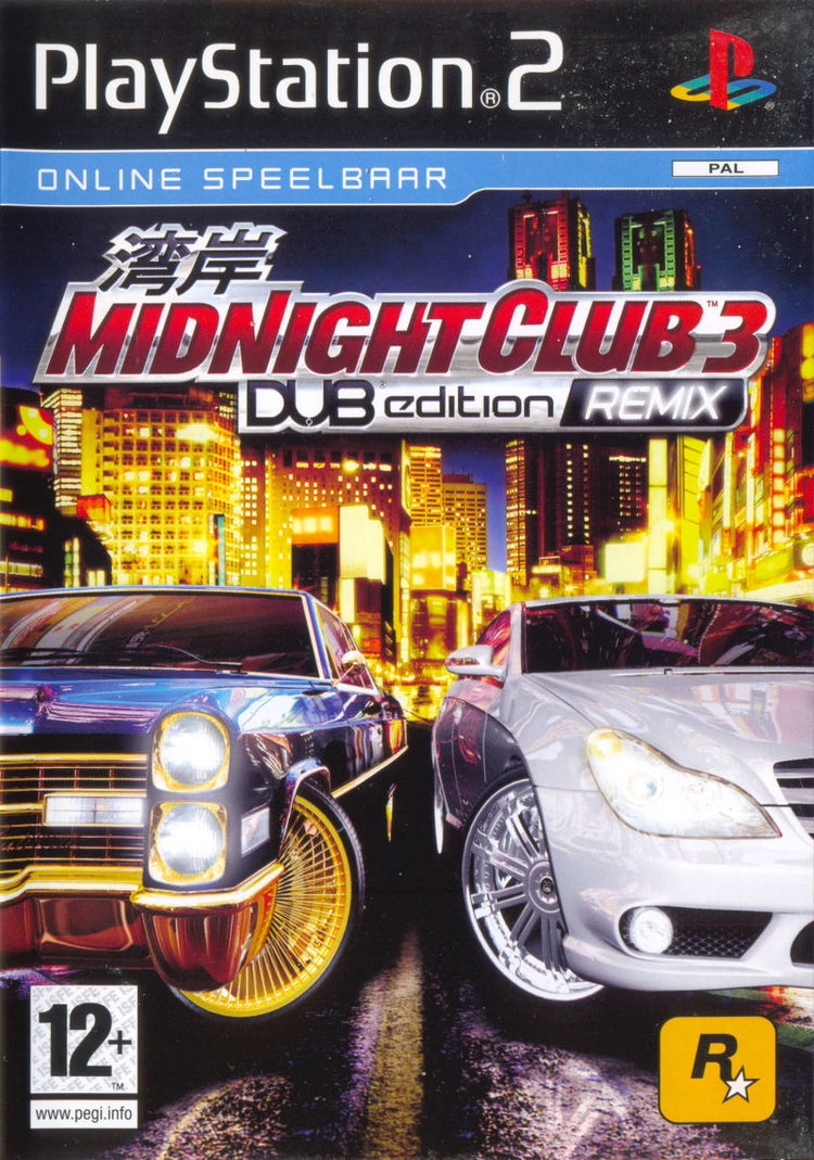 Midnight Club 3 Dub Edition Remix - PS2 Game