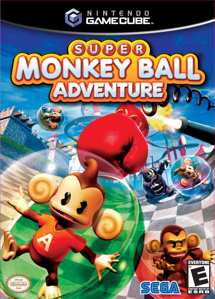 Super Monkey Ball Adventure - Gamecube Game