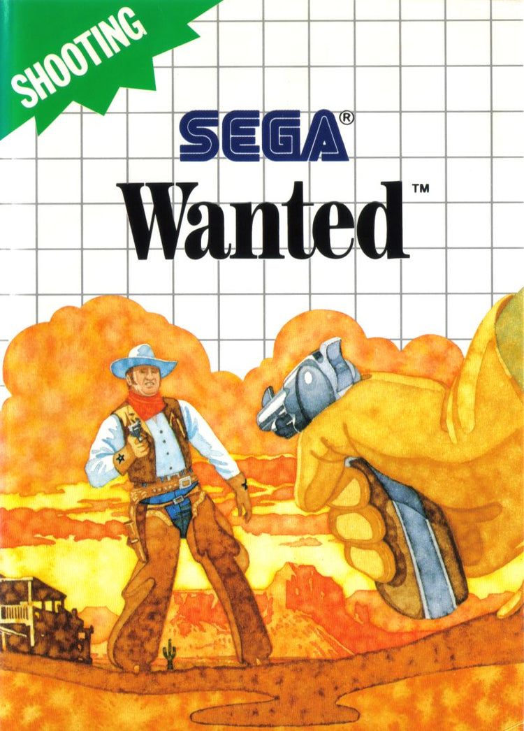 Wanted - Sega Master System Game