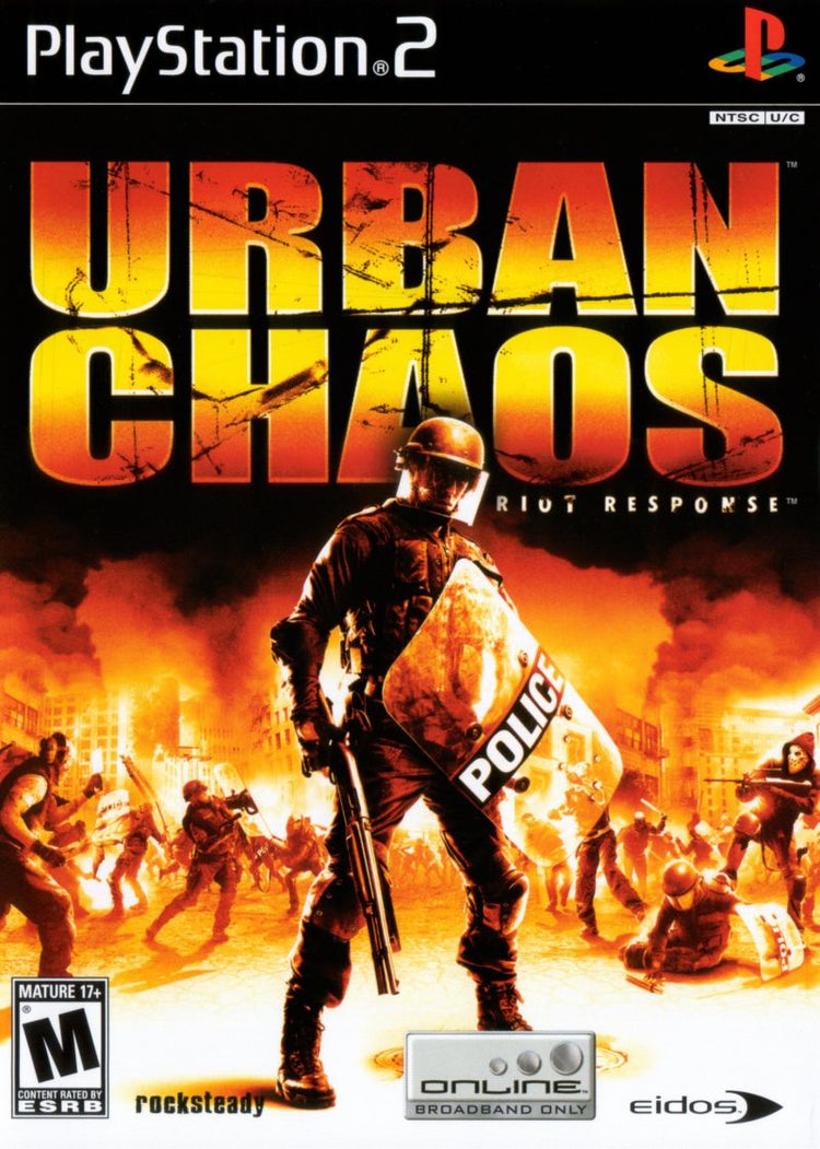 Urban Chaos Riot Response - PS2 Game
