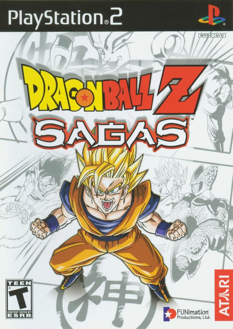 Dragon Ball Z Sagas - PS2 Game