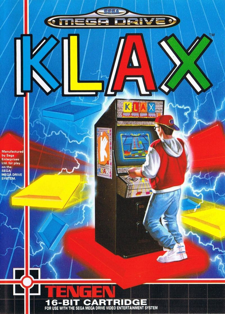 Klax - Sega Genesis Game