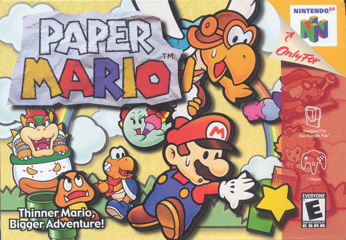 Paper Mario - Nintendo 64 Game