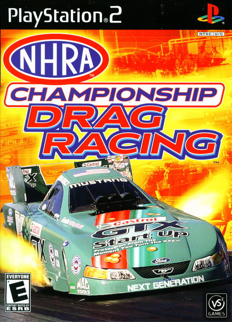 NHRA Championship Drag Racing - PS2 Game