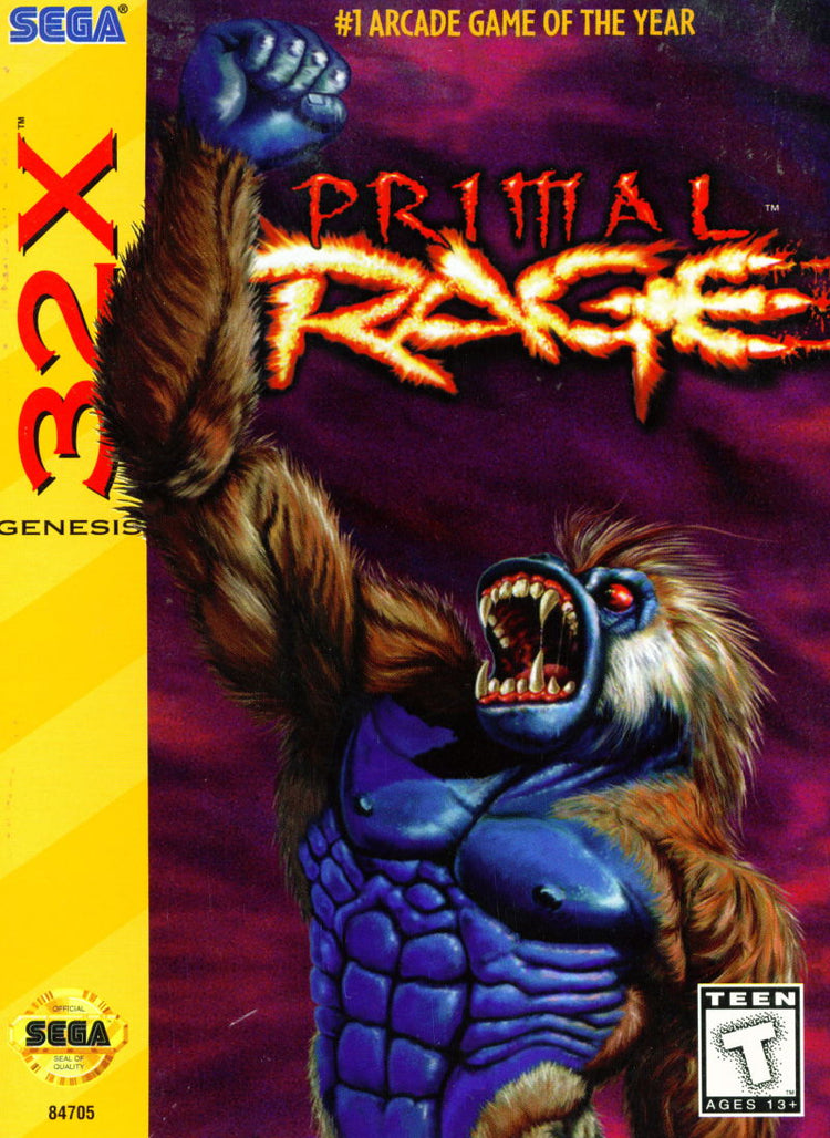Primal Rage - Sega 32X Game