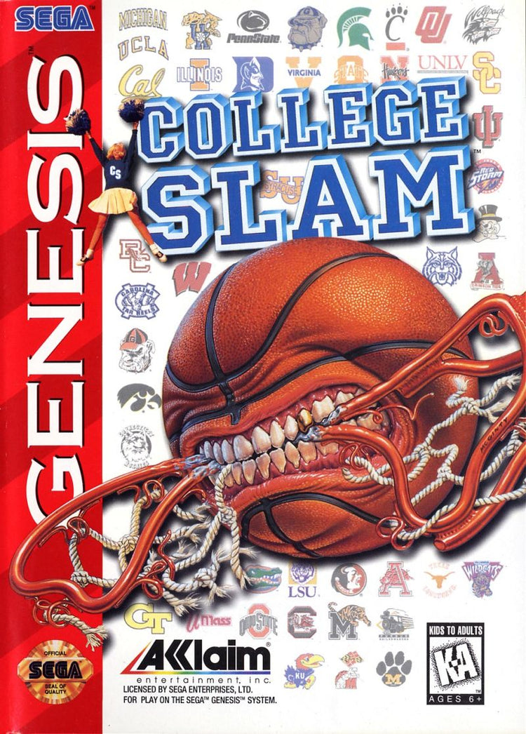 College Slam - Sega Genesis Game