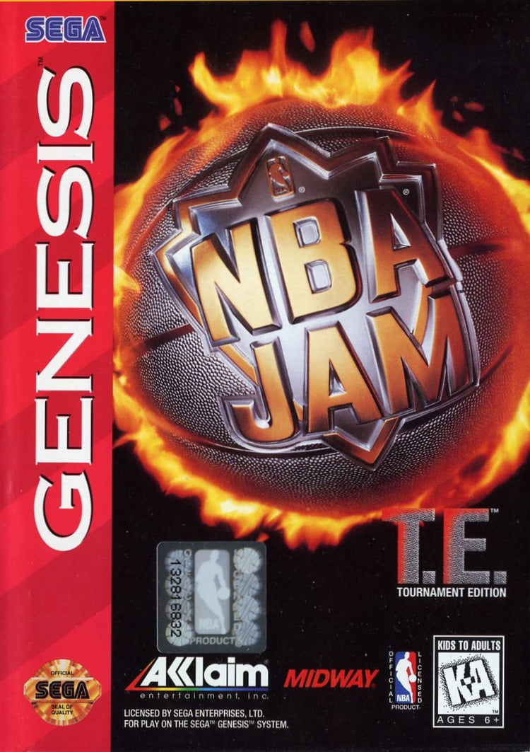NBA Jam Tournament Edition - Sega Genesis Game