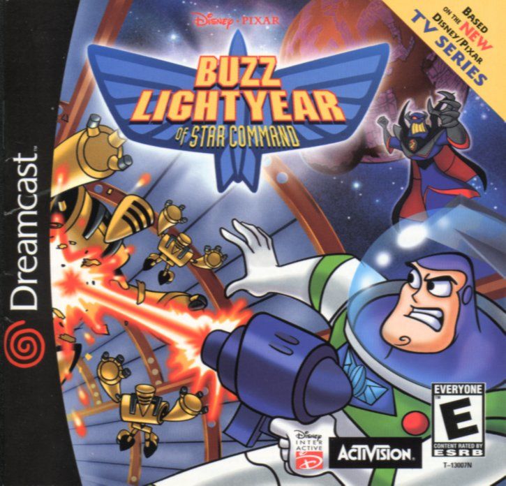 Buzz Lightyear Of Star Command - Sega Dreamcast Game
