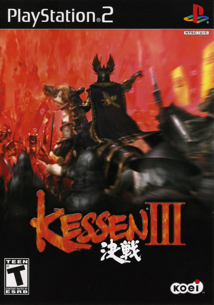 Kessen 3 - PS2 Game