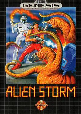 Alien Storm - Sega Genesis Game