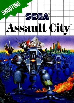 Assault City - Sega Master System Game