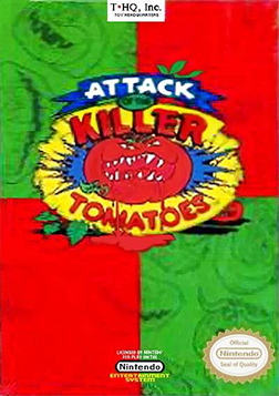 Attack of the Killer Tomatoes - NES Game