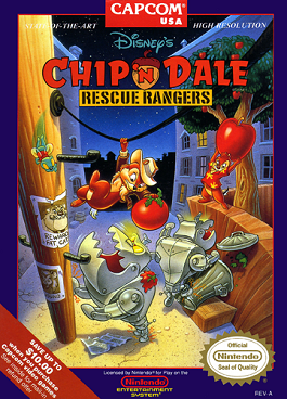 Chip and Dale Rescue Rangers - NES Game