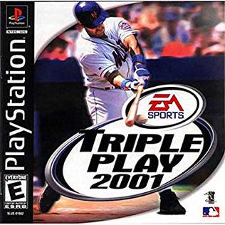 Triple Play 2001 - PS1 Game