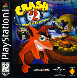Crash Bandicoot 2 Cortex Strikes Back - PS1 Game